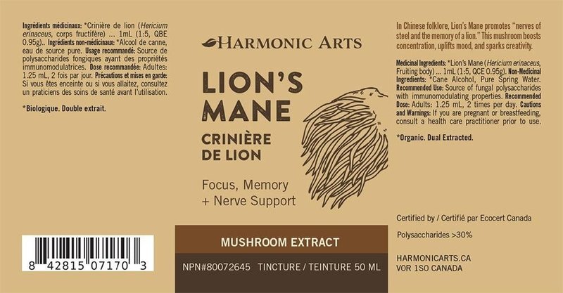 Harmonic Arts Lion's Mane 100ml