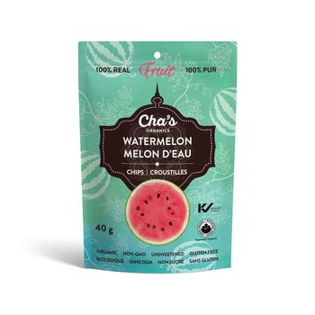 Cha's Organics Cha's Organics Watermelon Chips 40g