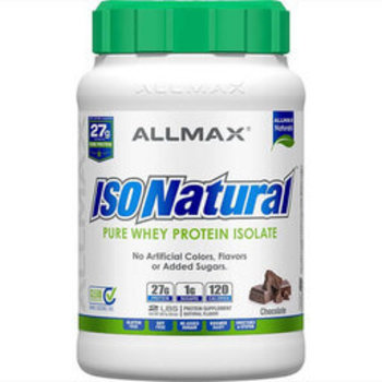 Allmax Allmax Isonatural Chocolate Whey Protein 2lbs