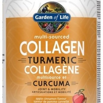 Garden Of Life Multi-Sourced Collagen Turmeric - Apple Cinnamon 220g