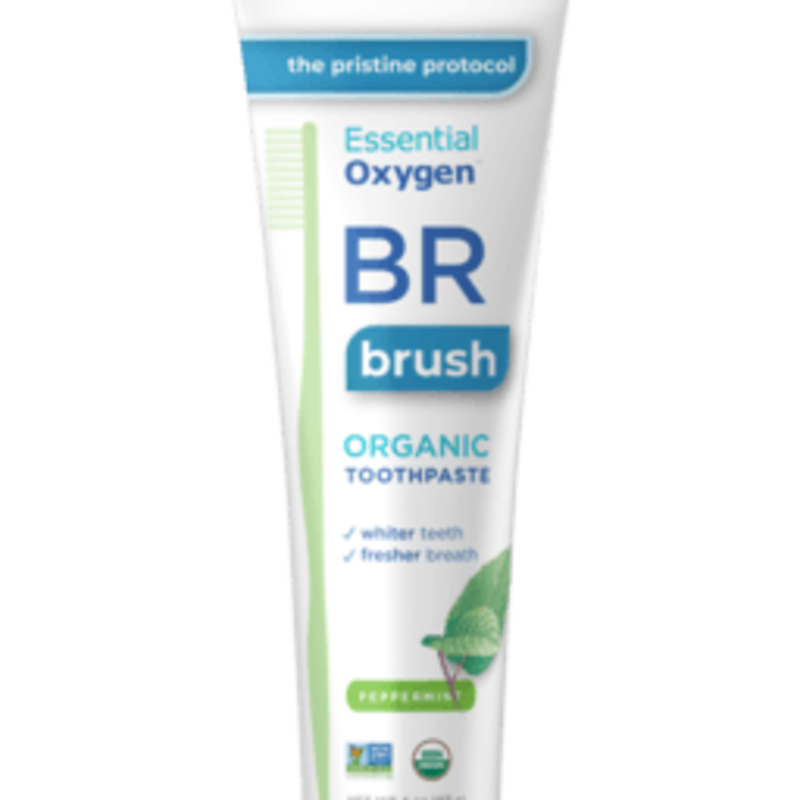 Essential Oxygen Organic Toothpaste 4oz Peppermint