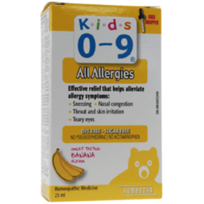 Homeocan All Allergies Kids 0-9 25ml