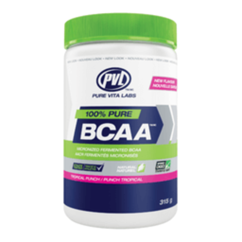 PVL 100% Pure BCAA - Tropical Punch 315g