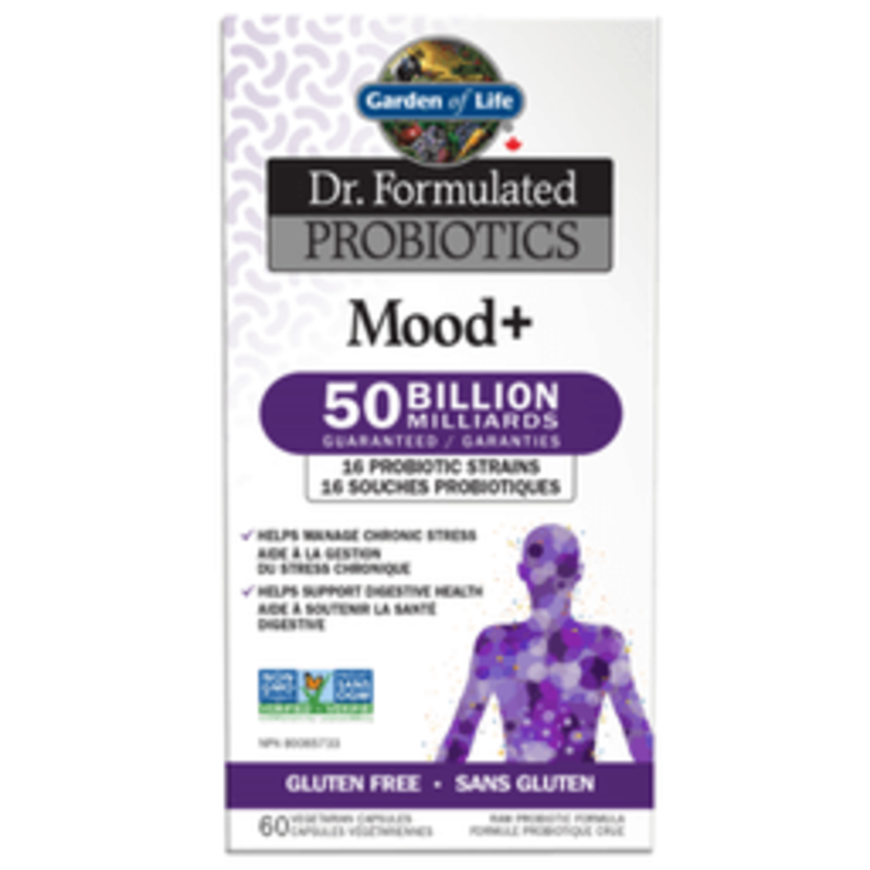 Garden Of Life Dr Formulated Mood+ 50 Billion Probiotic 60 vcaps
