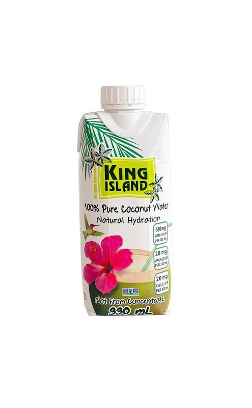 King Island - 100% Pure Coconut Water 330mL