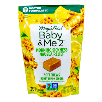 Mega Food Baby & Me 2 Nausea Relief Soft Chews - 30 servings
