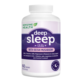 Genuine Health Deep Sleep with Organic Reishi 60 caps