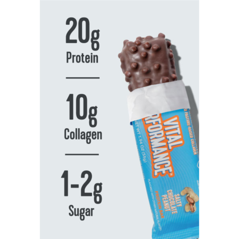 Vital Proteins Vital Proteins Protein bar Salty Chocolate Peanut single bar