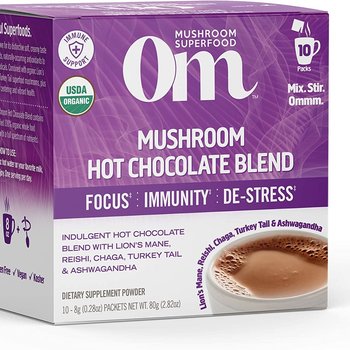 Om Om Mushroom Hot Chocolate 10packets single
