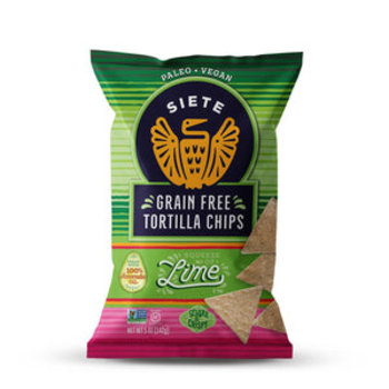 Siete Foods Siete Grain Free Tortilla Chips Lime
