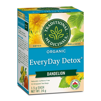 Traditional Medicinals Everyday Detox Dandelion 16 Tea Bags