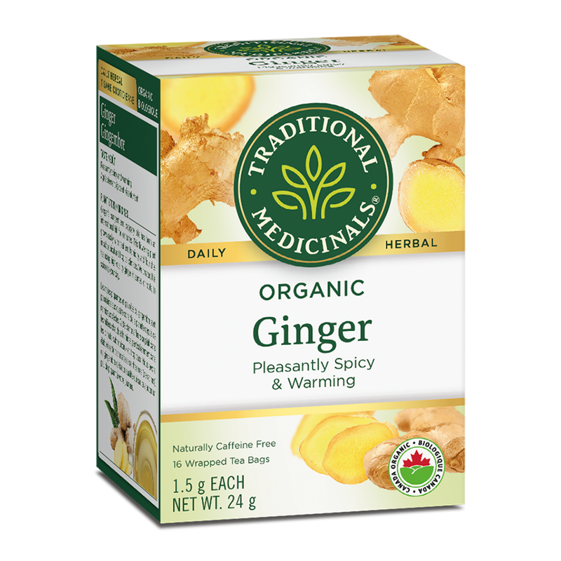 Traditional Medicinals Organic  Ginger 16 Tea Bags