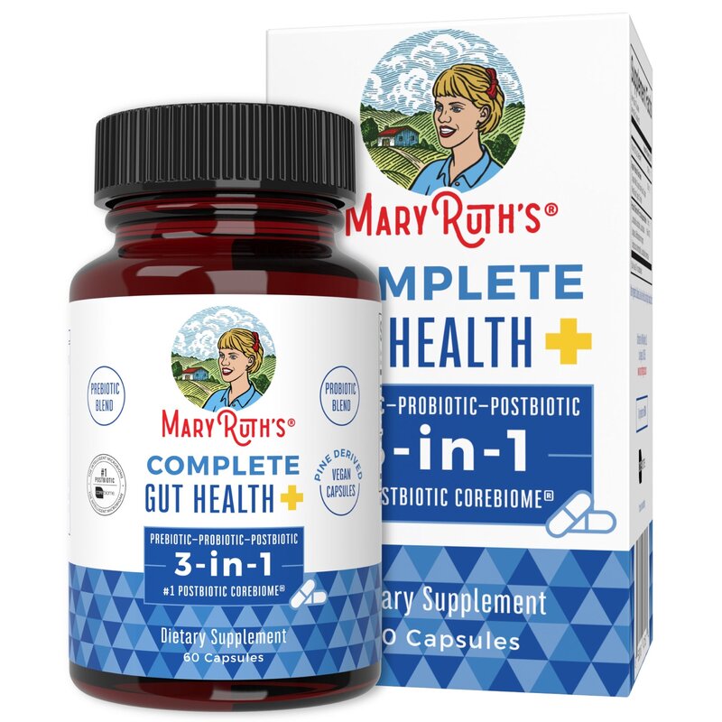 Mary Ruth's Mary Ruth's Complete Gut Health 3-in-1 - 60 caps