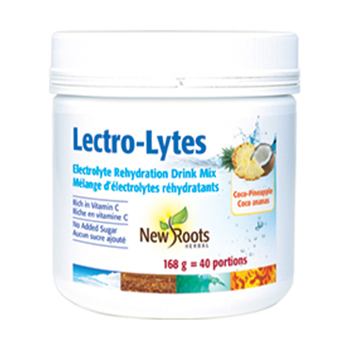 New Roots New Roots Lectro-lytes Electrolyte Rehydration Drink Mix Coco-Pineapple 168g