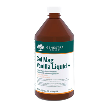 Genestra Genestra Cal Mag Vanilla Liquid+ 450ml