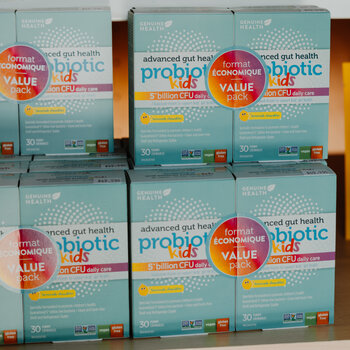 Genuine Health Genuine Health Kids Probiotic 5 Billion CFU Value Pack 2x30 Lemonade Chewables