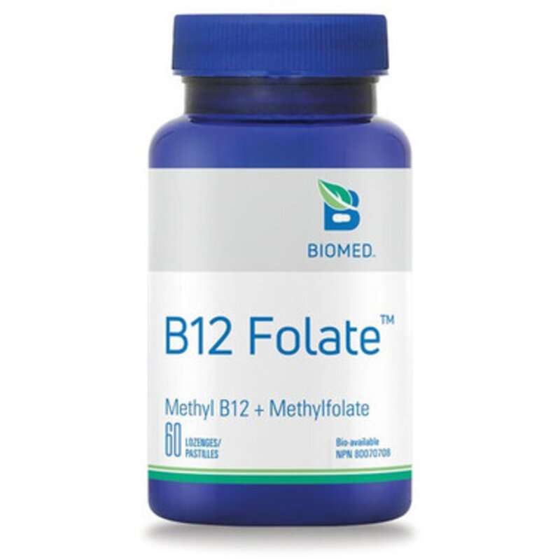 Biomed International Products Corp. Biomed B12 Folate 60cap