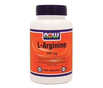 NOW L-Arginine 500mg 100cap