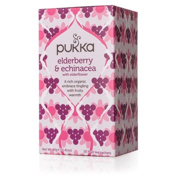 Pukka Elderberry with Echinacea & Elderflower 20 tea bags