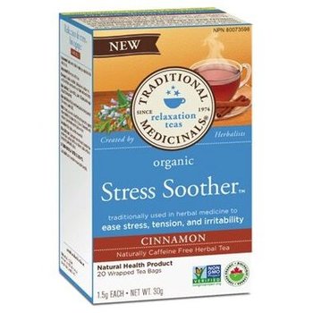 Traditional Medicinals Stress Soother Cinnamon 20 Tea Bags