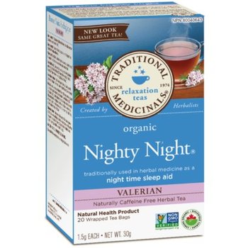 Traditional Medicinals Nighty Night Valerian 16 Tea Bags