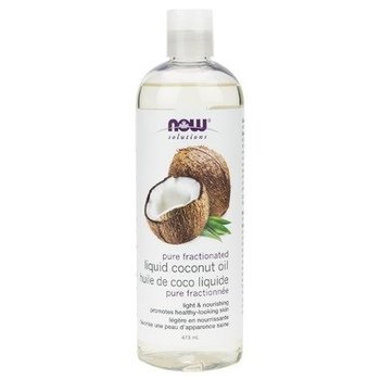 NOW NOW Pure Fractionated Liquid Coconut Oil 473ml