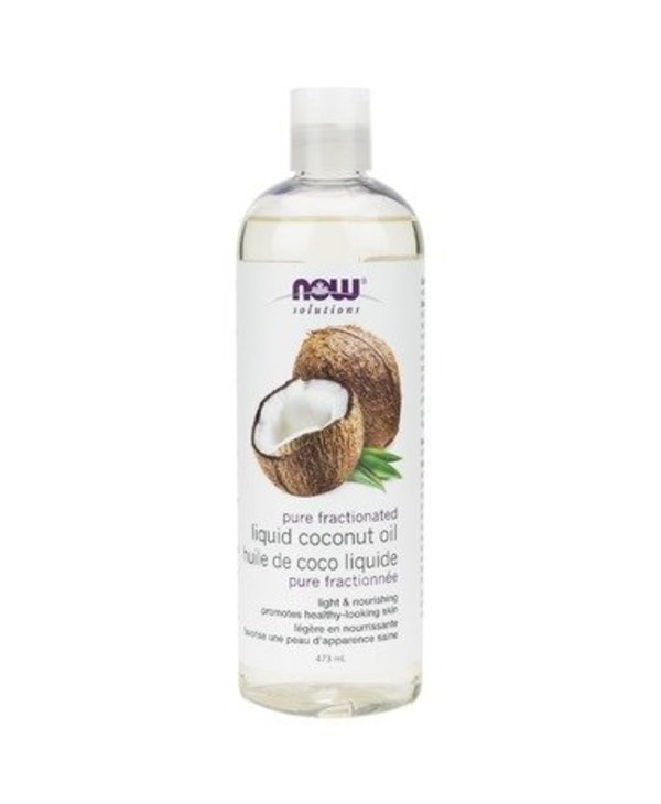 NOW Pure Fractionated Liquid Coconut Oil 473ml