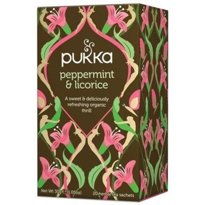 Pukka Peppermint and Licorice 20 tea bags