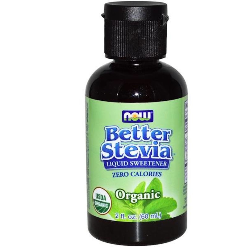 NOW NOW Better Stevia Organic Liquid Sweetener 60ml