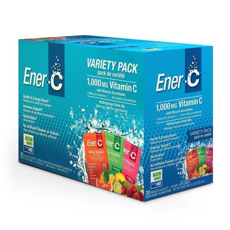 Ener-C Ener-C Vitamin C 1000mg- Variety Pack 30 packets