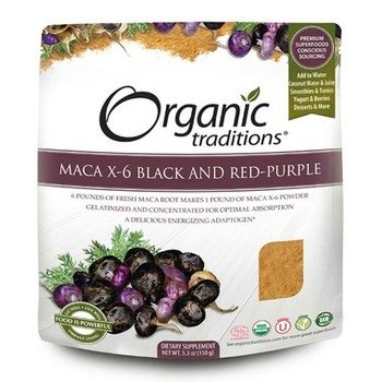 Organic Traditions Maca X-6 Powder 6:1 150g