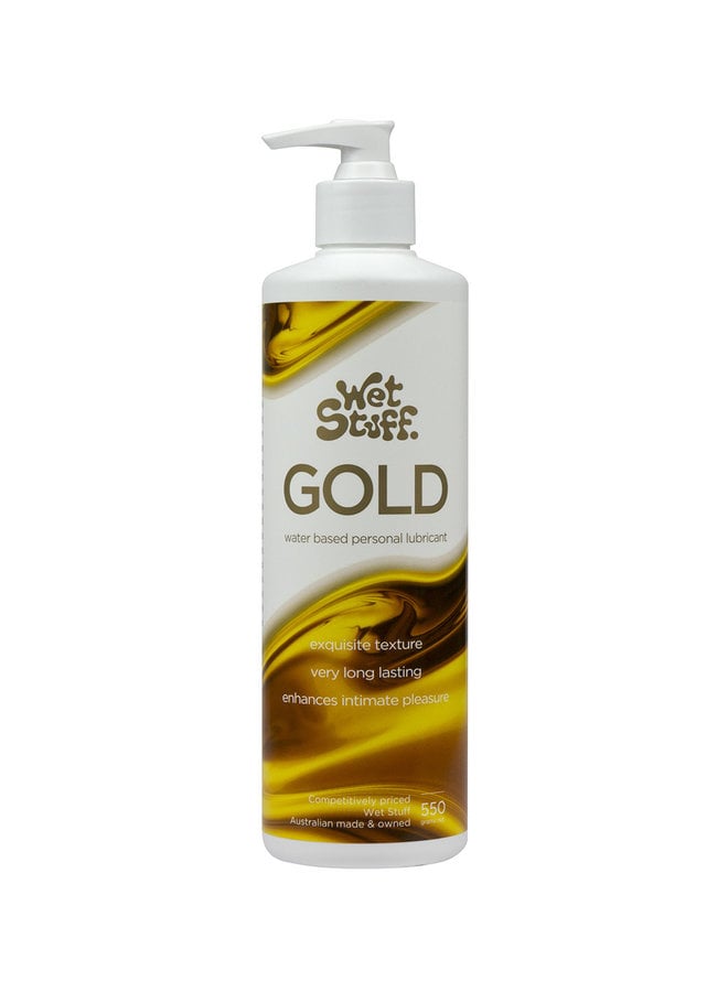 Wet Stuff Gold Water-based Personal Lubricant