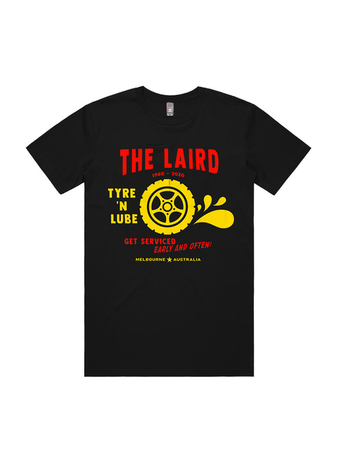 Laird 40th Birthday Rubber T-Shirt