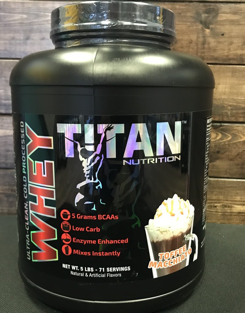 Titan Nutrition Titan Whey Protein Toffee Macchiato (5lb)