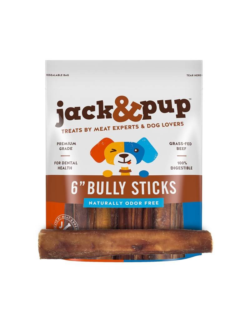JACK & PUP Jack & Pup Bully Sticks 6in