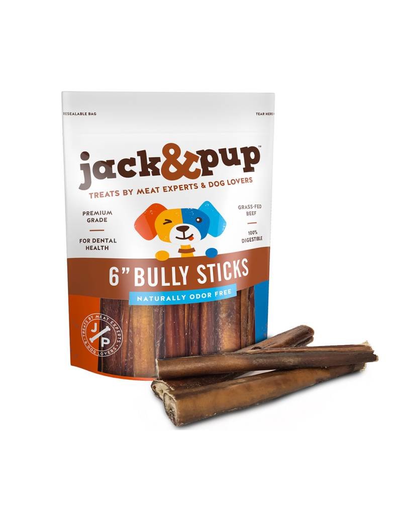 JACK & PUP Jack & Pup Bully Sticks 6in