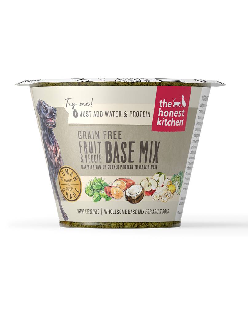 The Honest Kitchen Cups Gf Fruit Veggie Base Mix Bag Of Bones