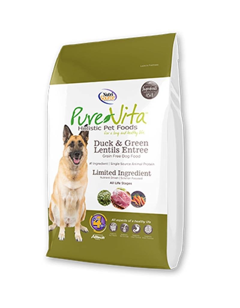 PURE VITA Pure Vita Grain Free Duck & Green Lentils Dog Food