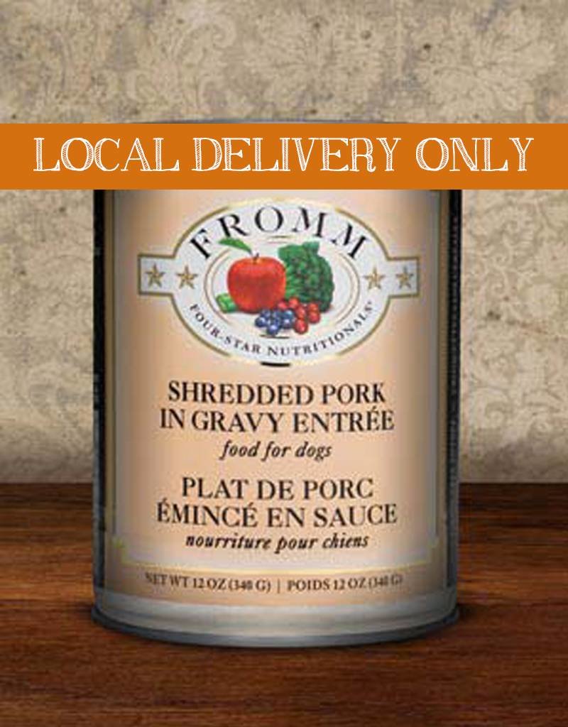 FROMM Fromm Four Star Shredded Pork 12oz Canned Dog Food (Case of 12)
