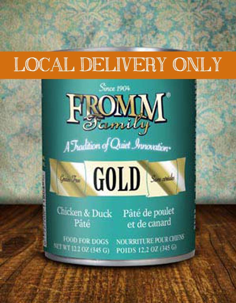 FROMM Fromm Gold Pate Chicken & Duck 12.2oz Canned Dog Food (Case of 12)