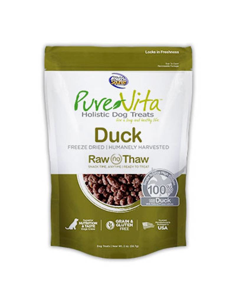 PURE VITA Pure Vita Freeze Dried Duck Dog Treats 2oz