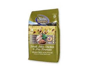 nutrisource small bites chicken and pea