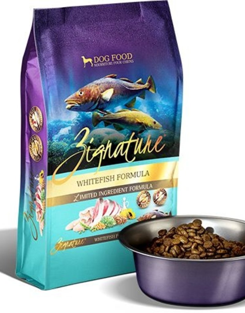 white fish dog food