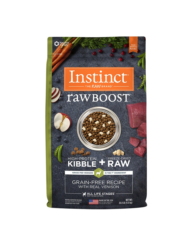 nature's variety instinct raw boost