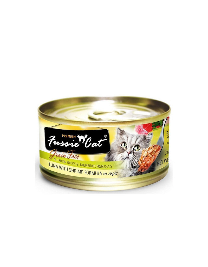 Fussie Cat Tuna Shrimp 2 82oz Case Bag Of Bones Barkery Bag Of
