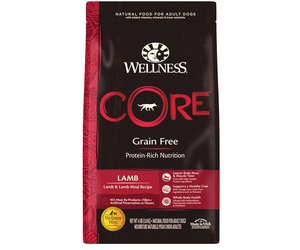 wellness core lamb dog food