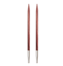 Dreamz size US 8 interchangeable needle tips for 24" cords and up.