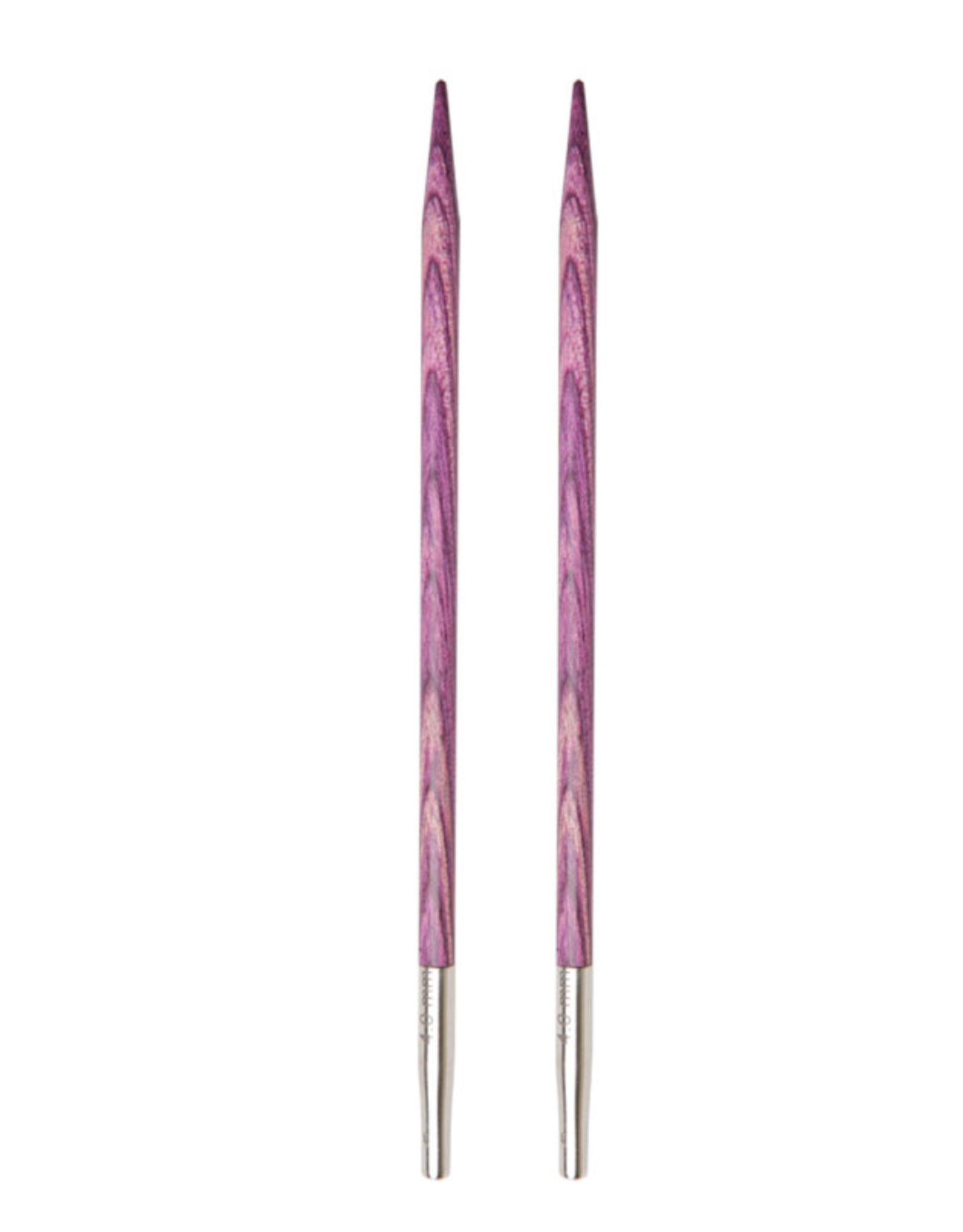 Dreamz size US 6 interchangeable needle tips for 24" cords and up.