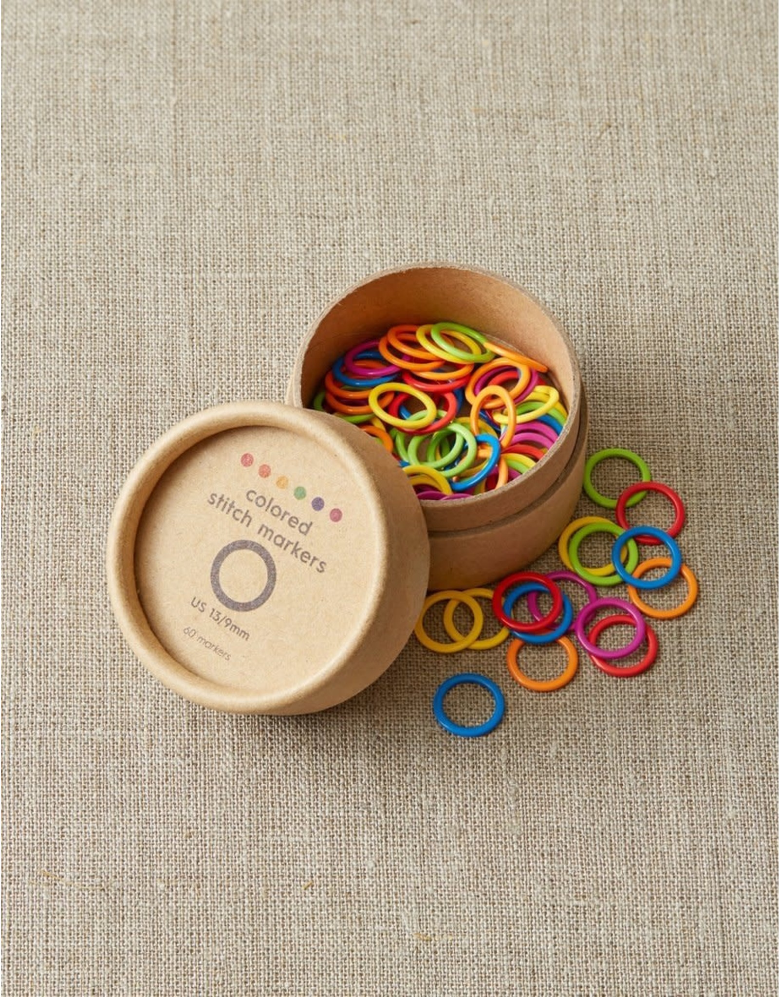 Colorful Ring Stitch Markers by Cocoknits