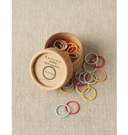 Jumbo Colorful Ring Stitch Markers by Cocoknits